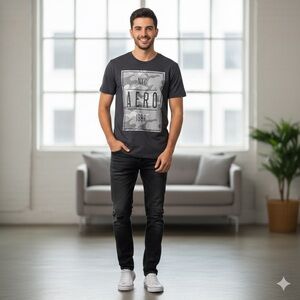 Aeropostale Men's Short Sleeve Shirt